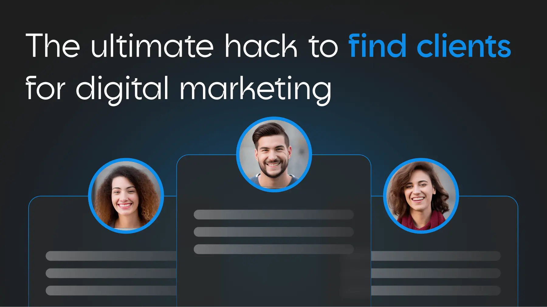 Find clients for Digital Marketing